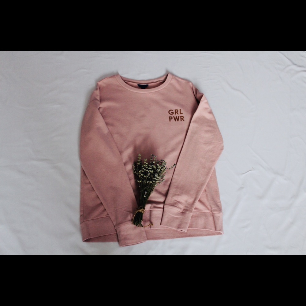 Blush pink oversized 💕sweater